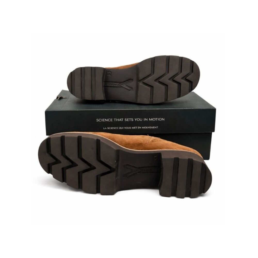 Vionic Fairfax Hazelnut Suede Leather Supportive Mule Clog Lug Sole Women’s 10 - Picture 10 of 12